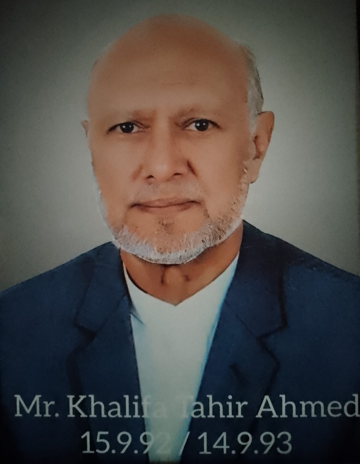 Mr. Khalifa Tahir Ahmed